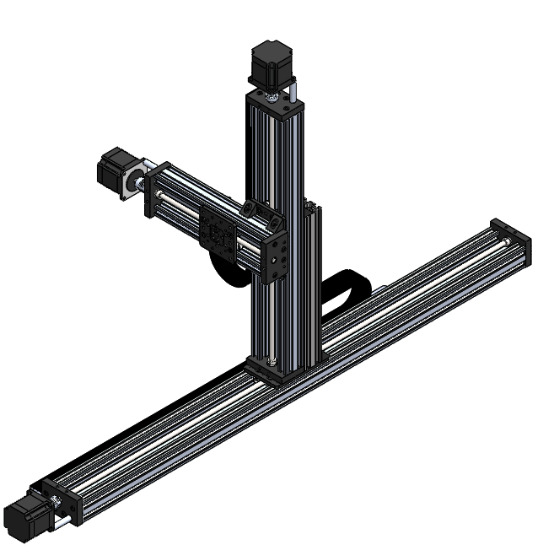 Picture of Gantry Robot XYZ-Single Rails 1000x250x500mm
